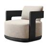 Sofá de Ocio para Exterior Villa Patio Jardín Hotel Sala Modelo Nórdica Casa de Huéspedes Combinación de Muebles de Aleación de Aluminio para Exterior