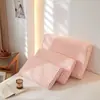 Funda de almohada de algodón puro y látex al por mayor del fabricante, Funda de almohada suave de algodón lavado, Funda para núcleo de almohada de algodón puro 40*60 Sin núcleo