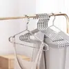 Perchas de acero inoxidable 304 para el hogar, tendederos gruesos para adultos para balcones, perchas antideslizantes, perchas que no dejan marca