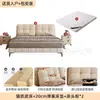 Cama Matrimonial Moderna Simple de Tela Técnica Minimalista Italiana para Dormitorio Principal Tapizada Cama Grande Gris de Alta Calidad Lujo Ligero Cama de Boda 1.8 Metros