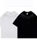 2026 Verano Nuevo Camiseta de Manga Corta Bordada Versátil para Hombre con Texto Antiguo Tendencia Simple Casual Color Sólido Estilo Nacional Elegante