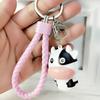 Conejo del Zodiaco Mentira Vaca Luminosa Funda para Teléfono Móvil Luminosa Bolso Cruzado Luminoso de Vaca Colgante para Mochila Llavero