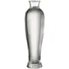 Florero de vidrio transparente arreglo floral dispositivo de flor hidropónica mesa de comedor sala de estar nuevo chino Zen hidropónico botella de Guanyin
