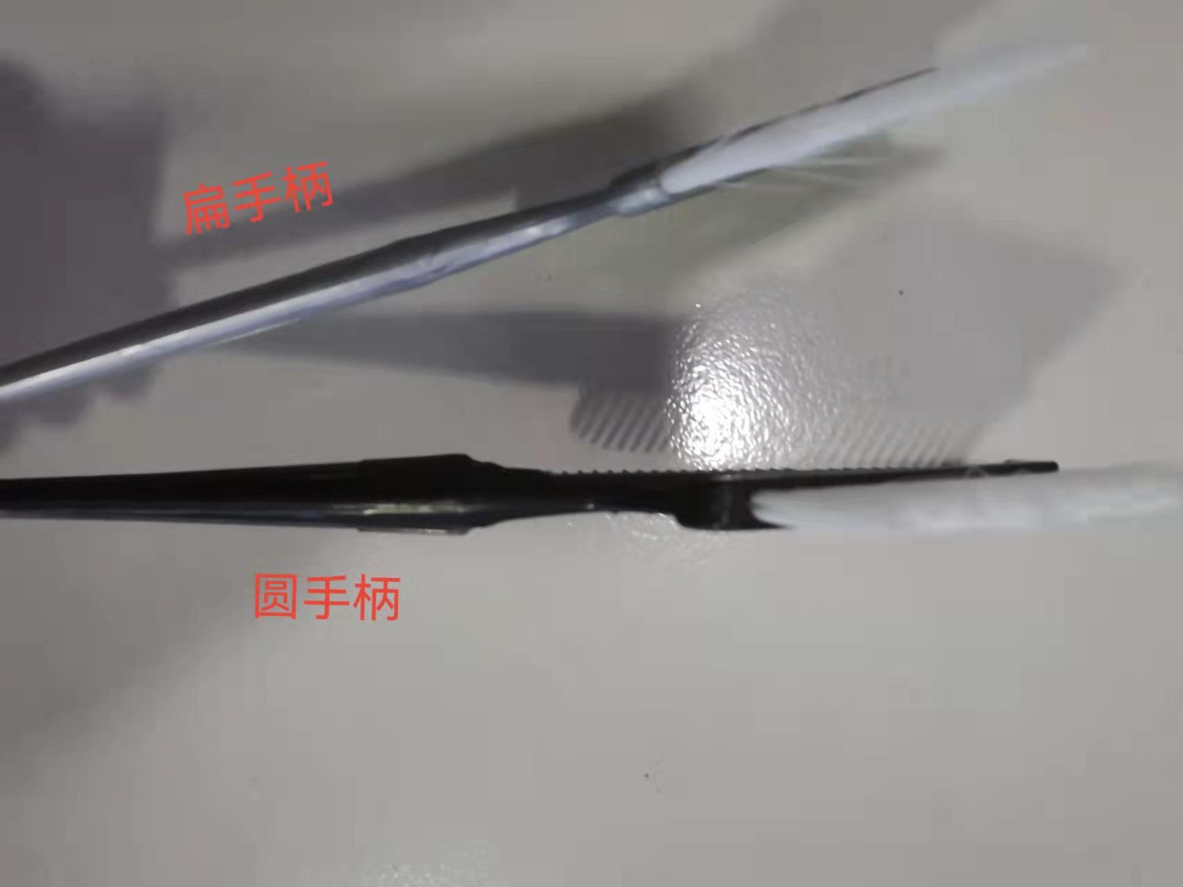 扁圆手柄