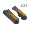 Accesorios para Patinetes Eléctricos Cubierta Lateral Decorativa Mi5 Max Horquilla Trasera Juego de 2 Piezas Negro y Amarillo Cubiertas Decorativas para Horquilla Delantera y Trasera al por Mayor