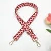 Alça de Ombro Nova Estilo Transfronteiriça 2,5cm de Largura Acessórios para Bolsa Alça Decorativa Estilo Étnico Tira Longa Trançada Cordão para Garrafa de Água