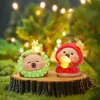 La Capibara Radiante Más Vendida de Xiaohongshu Caja Sorpresa Nuevos Adornos Creativos de Resina para Escritorio Venta al por Mayor desde el Fabricante