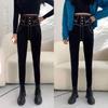 Leggings de Modal para Mujer 2024, Ropa Exterior de Otoño e Invierno, Leggings para Glúteos Grandes, Aspecto Adelgazante, Talla Grande, No Hace Bolitas, No se Descolora