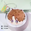 Colgante Hecho a Mano DIY de Personaje de Dibujos Animados Anime Bidimensional, Accesorio Lindo y Estéticamente Agradable para Decorar Mochilas y Cajas
