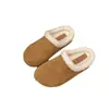 Mocasines cómodos sin cordones para mujer, aptos para usar al aire libre, nuevo modelo otoño e invierno 2026, mocasines estilo Birkenstock con forro de felpa