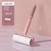Removedor de fiapos grande com rolo longo, escova de fiapos destacável para remover pelos de animais de sofás e pisos