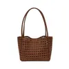 Bolso Canasta Nuevo de Viaje y Vacaciones Verano 2026, Bolso de Hombro y Axila Hueco Estilo Coreano, Bolso de Mano de Moda para el Trabajo