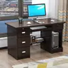 Venda Direta de Fábrica Mesa de Escritório Simples Mesa de Estudo Minimalista Moderna Escritório com Trava de Gaveta Mesa de Computador para Uma Pessoa 1.2m
