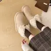 Botas de Nieve Nuevas de Invierno 2026 Estilo Retro Mate con Suela Gruesa y Punta Ancha para Mujer, Forradas de Felpa, Cálidas y Convertibles, Botas de Algodón Estilo Birkenstock con Forro de Piel