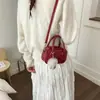 Bolso cruzado casual con textura para mujer, Nueva moda Primavera 2026, Color sólido, Bolso de mano simple, Bolso cuadrado pequeño