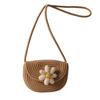 Bolsas de Palha da Moda para Mulheres 2026 Nova Tendência Estilo de Nicho Bolsa Sela Bolsa de Ombro Transversal para o Dia a Dia