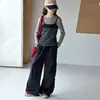 Conjunto de Otoño para Niña: Conjunto de Camisa Básica Super Elegante 2026 Nuevo Modelo para Niñas Mayores, Camisa Básica Casual y Pantalones Casuales de Primavera y Otoño