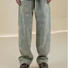 Pantalones Largos Casuales Artísticos Harajuku para Hombre de Estilo Japonés Moderno, Nuevos Jeans Versátiles para Hombre