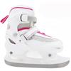 Cool show patins de gelo bola faca sapatos lã forrado grosso quente tamanho ajustável tamanho sapatos de patinação sapatos de patinação crianças adulto