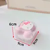 Huevo de Belleza No Absorbe Polvo, Esponja para Cushion Húmedo y Seco, Huevo de Maquillaje, Maquillaje Facial, Base de Maquillaje Súper Suave, Caja de Almacenamiento de Dibujos Animados