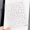 Pegatinas de Uñas Dibujos Animados Lindos Cachorro West Highland Relieve 3D DIY Funda de Teléfono Taza de Agua Pegatinas de Uñas CCD Decoración
