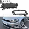 Adecuado para Volkswagen 13-17 Golf Golf 7 Parachoques Delantero Marco de Luz Antiniebla Cubierta de Rejilla Marco Decorativo de Luz Antiniebla