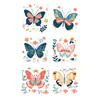 Adesivos de Tatuagem de Borboleta Desenho Animado Pintados à Mão à Prova d'Água e Suor Duradouros Estilo Ins Feminino Pequenos Frescos Braço Clavícula Peito Nicho