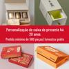 Caixa de presente de aromaterapia, caixa de livro personalizada, caixa de perfume criativa, papelão branco, capa elegante, céu e terra, embalagem de presente, personalização