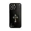 Funda de Teléfono Móvil Marca de Moda Cro Marca 18Promax Adecuada para Apple iPhone 16 Cruz Tridimensional 13 Nuevo Modelo Transfronterizo