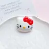 Kt Cabeça de Gato Acessórios de Resina Capa de Celular Joias DIY Remendo de Gato Sapatos com Furo Flor para Sapato DIY Grampo de Cabelo Acessórios de Cabelo Acessórios