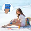 Bolsa portátil para quitar la arena de la playa, hecha de material suave, reutilizable, ideal para vacaciones en la playa, y sirve como toalla de playa y herramienta de limpieza de arena