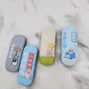 Estuche para Gafas de Estudiante con Dibujos de Caricaturas Estuche de Hierro para Gafas Resistente a la Presión