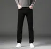 Nuevos Jeans para Hombre Primavera/Otoño 2026: Pantalones de Vestir Cálidos, Modernos, Versátiles, Elásticos, de Corte Ajustado, Pierna Recta