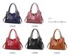 Bolso de madre de cuero suave al por mayor de fábrica 2024 Moda coreana nueva simple bolso de mujer de mediana edad bolso de mano de gran capacidad