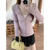 Top Rosa Ajustado con Protección UV para Mujer Estilo Nuevo 2026 Ligero de Seda de Hielo Fresco y Transpirable Ropa Fina para Exteriores con Protección Solar
