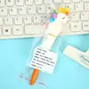Bolígrafo Creativo de Dibujos Animados para Descomprimir Memoria Super Suave Lindo Bolígrafo de Descompresión Dibujos Animados Material de Oficina de Aprendizaje Bolígrafo de Gel para Descomprimir
