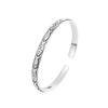 Pulseira Aberta Feminina Vintage com Design Personalizado em Relevo de Peixinho Simples e Fashion