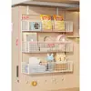 Estante de almacenamiento colgante para la litera inferior en dormitorios, una herramienta mágica para ahorrar espacio para libros y estantes, estante de almacenamiento de cama para dormitorio estudiantil