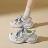 Novedad Primavera 2026 Mocasines de Punta Redonda para Mujer, Versátiles, Modernos, Suela Suave, Transpirables, Tendencia, Suela Gruesa, Aumentan la Altura 4 cm