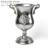 Plata Jarrón de Flores Clásico Maceta Retro Nostálgico Hierro Estilo Europeo Mesa de Boda Flor Adornos de Flores