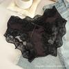 Ventas Directas de Fábrica Encaje Cruzado Ropa Interior de Cintura Baja Calzones de Malla de Cintura Baja Sexy Pura Lujuria para Mujer Entrepierna de Algodón Puro
