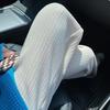 Pantalones de Pana de Pierna Ancha Otoño e Invierno 2025 Forrados de Felpa Engrosados Sueltos de Cintura Alta Pierna Recta Largos Estilo Casual Japonés y Coreano