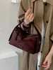 Nuevo bolso de hombro para mujer de otoño e invierno, estilo coreano, moda de alta gama, bolso versátil vintage para el día a día, bolso de mano mate, bolso cruzado para mujer