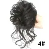 Peruca de Coque Baixo para Mulheres, Faixa de Cabelo de Cabelo Humano Real, Coque de Cabelo Estilo Antigo Hanfu, Acessório de Cabelo Natural Fofo, Ferramenta Fácil para Penteado