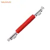 Llavero llave para núcleo de válvula llave de válvula de neumático de coche herramienta de desmontaje y reparación de liberación de aire de núcleo de válvula de acero inoxidable