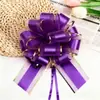 Amazon Transfronteiriça 50 # Bola de Fio de Tinta com Borda Dourada Grande Flor, Decoração de Presente de Natal Festivo Flor Esférica Puxada à Mão