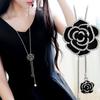 Cadena Larga de Suéter Soul Lighthouse Casual Moda para Mujer Más Fácil de Combinar Otoño e Invierno Collar Largo Borla Colgante para Ropa Accesorios