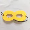 Máscara de Feltro Festa de Performance Decorações de Rosto Máscara de Olho de Natal Brinquedo Bolsa de Feltro Vermelho Feito à Mão