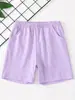Pantalones Cortos Deportivos de Verano para Niños y Niñas, Pantalones de Cinco Puntos de Color Sólido, Pantalones Rectos Deportivos Casuales para Niños Medianos y Grandes