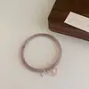 Set de Pulseras Super Campanilla de Hada, Set de Pulseras de Campana Antigua Estilo Chino para Mujeres, Diseño de Mariposa de Nicho de Lujo Ligero